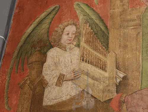 Orgelengel in St. Lambertus